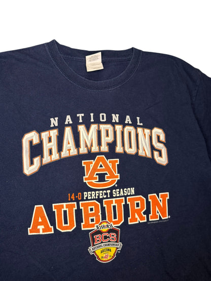 maglietta celebrativa del campionato nazionale di football americano della Auburn University 2010