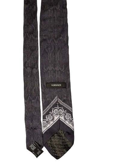 Cravatta Versace Fantasia Pitone