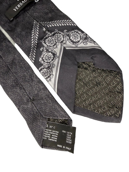 Cravatta Versace Fantasia Pitone