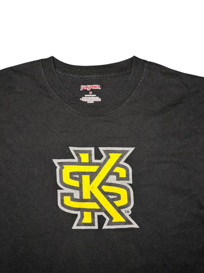T-shirt manica corta logo Jamsport Kennesaw State Owls ad incastro kS