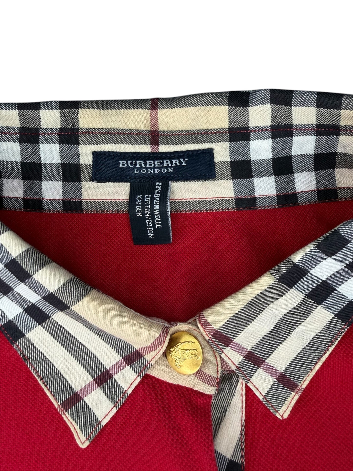 Polo Rossa Burberry Vintage