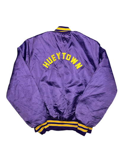 Giacca Varsity Vintage Anni 90 Viola Angel Champions