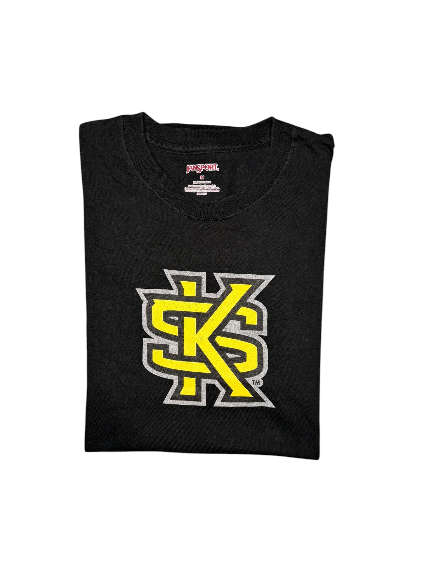 T-shirt manica corta logo Jamsport Kennesaw State Owls ad incastro kS